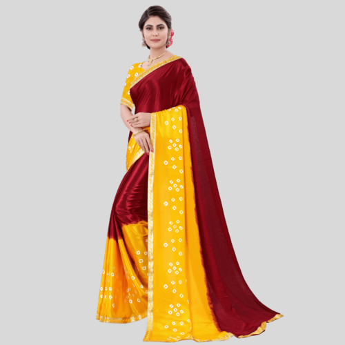 Silk Saree,silk saree price in nepal,bandhani saree,bandhani saree online