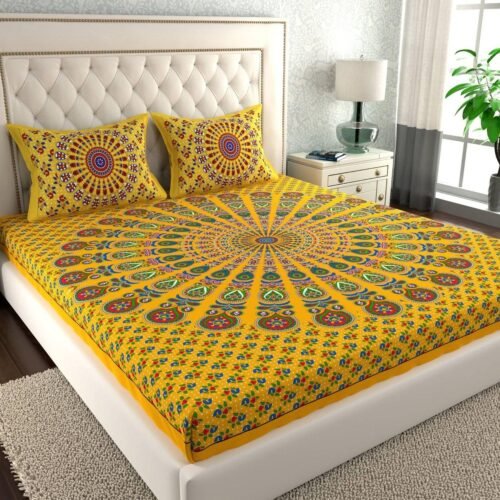 Pure Cotton Bedsheet,pure cotton bedsheet double bed,pure cotton bedsheets online,Jaipuri Bedsheet,jaipuri bedsheet price,jaipuri bedsheet double bed