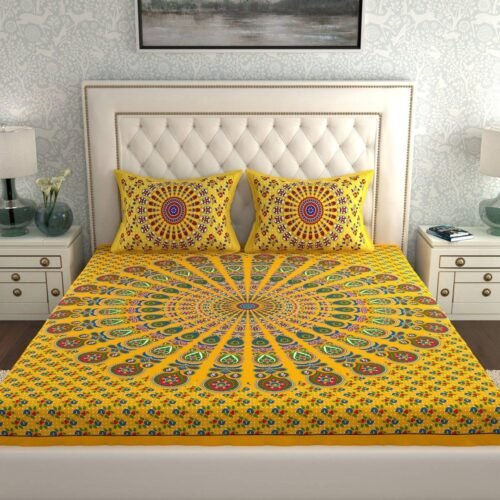 Pure Cotton Bedsheet,pure cotton bedsheet double bed,pure cotton bedsheets online,Jaipuri Bedsheet,jaipuri bedsheet price,jaipuri bedsheet double bed